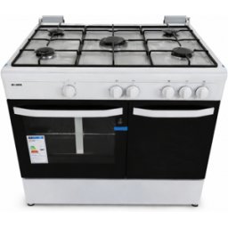 Konen Kco90blancaportamis Cocina+Horno De Gas 5Fuegos 55L