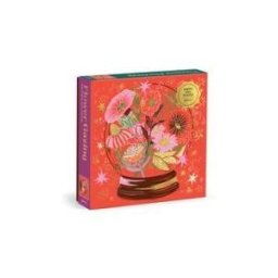 MUDPUPPY GALISON Crystal Flower Ball 500 Piece Foil Puzzle