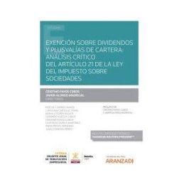 Aranzadi Thomson Reuters Exención Sobre Dividendos Y Plusvalías De Cartera