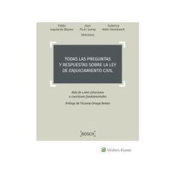 BOSCH CASA EDITORIAL Ley De Enjuiciamiento Civil 5000 Preguntas Y Respuestas