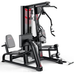 Máquina de musculación Indar Press BH Fitness: ofrece una amplia variedad de ejercicios e incluye un espacio para prensa de piernas
