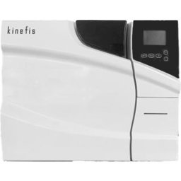 Autoclave Clase B 18 Litros Kinefis Deluxe + Destilador de agua de regalo: con impresora interna, doble cierre de seguridad, USB y display LCD