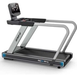 Cinta de correr RCM Pro MED BH Fitness: sus barras laterales la hacen perfecta para fines de rehabilitación