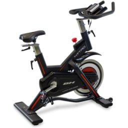 Bicicleta estática de uso doméstico: BH Fitness Nytro H9177 con sistema de resistencia magnética y monitor LCD multifunción