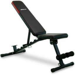 Banco de musculación de uso doméstico: BH Fitness Weight Bench G312 con estructura de acero resistente