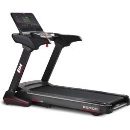 Cinta de correr RS900 BH Fitness: con una inclinación eléctrica de 15% y una superficie de carrera de 55 cm