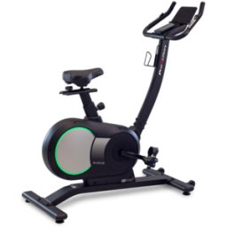 Bicicleta estática plegable de uso doméstico: BH Fitness Rhone H1205 con sistema de resistencia magnética con varios niveles de intensidad