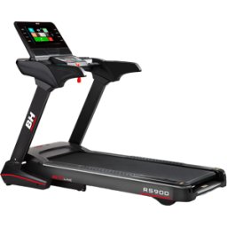 Cinta de correr RS900 Multimedia BH Fitness: con una pantalla táctil de 16" con acceso multimedia y bluetooth FTMS