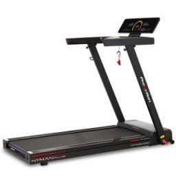 Cinta de correr Nyman Plus Ultra-plegable BH Fitness: perfecta para los usuarios que quieren practicar un ejercicio moderado en casa