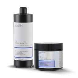 Lote Sergilac - The Argan Shampoo + Mask 500