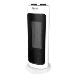 Calefactor eléctrico PTC 2000W Blanco Oscilante 2 potencias termostato asa protección antivuelco