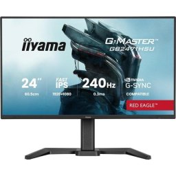 Monitor iiyama G-MASTER GB2471HSU-B1 23,8" FullHD 240Hz Fast IPS G-SYNC HDR10 USB Hub Altura Ajustable