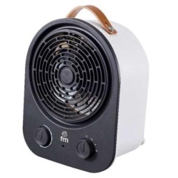 Calefactor eléctrico FM TH-22 2000 W doble potencia termostato seguridad
