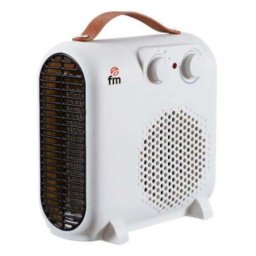 Calefactor eléctrico FM DUAL-2000 2000W silencioso termostato regulable