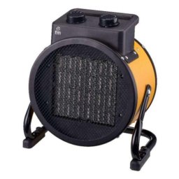 Calefactor eléctrico Fm Calefacción TI-30 3000W cerámico giratorio negro amarillo