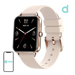 COLMi P20 Bluetooth 1,65" Oro Correa Silicona IP68 SpO2 Pulsómetro Tensiómetro
