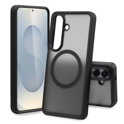 Funda para móvil Nevox StyleShell INVISIO Cover PC TPU Negra para Samsung Galaxy S26