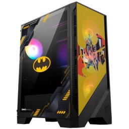 Torre PC MSI MAG FORGE 121A AIRFLOW ARGB Semi Torre ATX Cristal Templado USB 3.0 Negra Batman II Edition