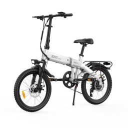 Bicicleta eléctrica plegable PVY Z20 Pro Evo Motor 250W Batería 36V 14.5Ah Blanco