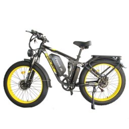 Bicicleta eléctrica ORLMS V3 Motor 1000W x2 Batería 60V 25Ah Neumáticos 26