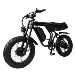 Bicicleta Eléctrica ORLMS E5-1 Doble Motor 500W Batería 48V 23Ah 20