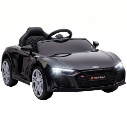 Coche Eléctrico Infantil Aiyaplay Audi R8 Spyder 12V Negro