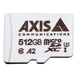 Tarjeta MicroSDXC Axis Surveillance Card 512 GB Clase 10 U3 Plata