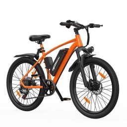 Bicicleta eléctrica Aairsk 26" 250 W batería extraíble 36 V 10 Ah 7 velocidades