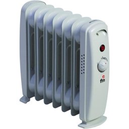 Radiador Aceite Fm Calefacción RW-Mini 900W compacto con control giratorio y termostato