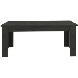 Whous Mesa extensible para 6-8 personas 140/190 cm efecto madera pizarra