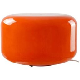 C-Création Lámpara de mesa de vidrio naranja
