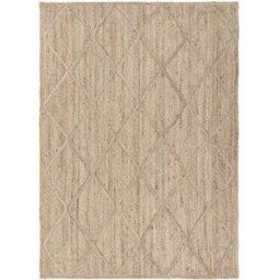 Carpet Living Alfombra de decoración en yute beige 200x300cm