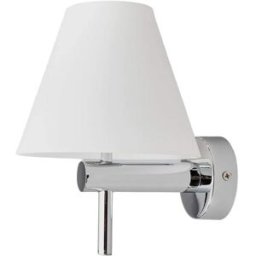 Lindby Lámpara de pared de metal plateado