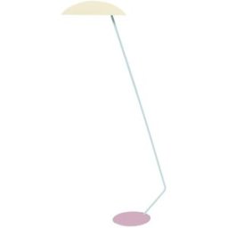 Tosel Lámpara para leer metal multicolore pantalla metal beige