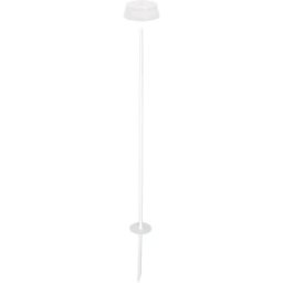 Lámpara de pie led wi-fi blanco perla regulable zafferano