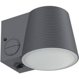 LUMISKY Lámpara solar de pared con sensor gris 1000lm