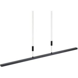 Lindby Lámpara de techo de aluminio negro