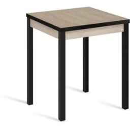 Portus Mesa cocina alta extensible libro 80(160)x80 cm roble pata negro