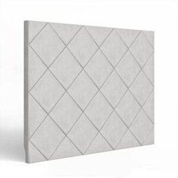 Morfeo Cabecero gris con diseño relajante cama 180 cm 190x125 cm