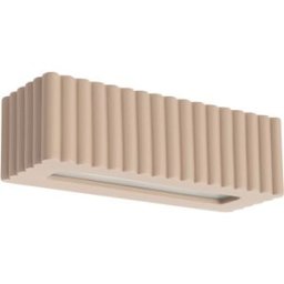 Sollux Lighting Lámpara de pared gris pardo cerámica alt. 10 cm