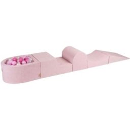 MeowBaby Parque infantil - bloques de escalada con piscina de bolas para niños