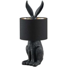 Lindby Lámpara de mesa de textura, tela, tejido, seda negro