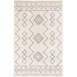 Benuta Alfombra de algodón lavable crema 160x230