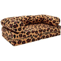 Bees & Blooms Sofá infantil modular motivo leopardo