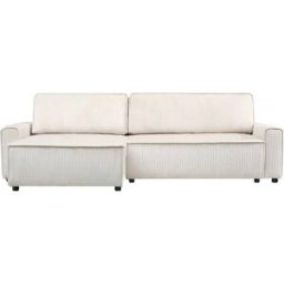 Habitat & Jardin Sofá esquinero beige 282 x 153 x 93 cm