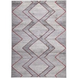 Carpet Living Alfombra de decoración en tela gris 160x230cm