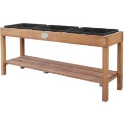Axi Mesa de juegos de arena y agua con 3 cubetas, de madera fsc