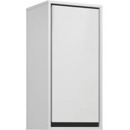 Petits meubles Armario de pared 1 puerta paneles laminados blanco