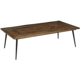 MACABANE Mesa de centro rectangular de 135x70cm.