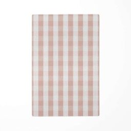 Decochic Alfombra de juego infantil vichy rosa 118x180cm